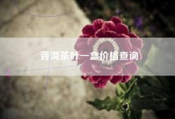 普洱茶叶一盒价格查询