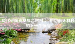 碳化硅陶瓷基复合材料 ： 航空航天材料的下一个蓝海