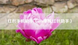 红包手机助手（vivo手机红包助手）