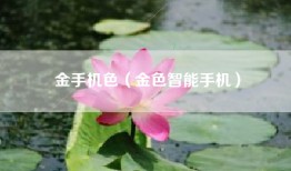 金手机色（金色智能手机）