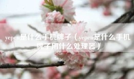 yepen是什么手机牌子（yepen是什么手机牌子用什么处理器）