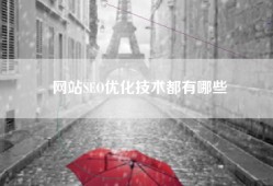 网站SEO优化技术都有哪些