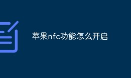 苹果nfc功能怎么开启苹果手机nfc功能怎么打开「苹果nfc功能怎么开启」