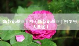 新款诺基亚手机（新款诺基亚手机型号大全图）