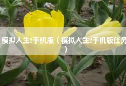 模拟人生2手机版（模拟人生2手机版任务）
