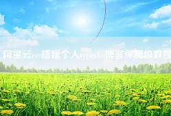 阿里云ecs搭建个人typecho博客保姆级教程