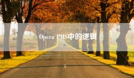Opera PMS中的逻辑