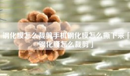 钢化膜怎么裁剪手机钢化膜怎么撕下来「钢化膜怎么裁剪」