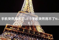 手机突然用不了wifi（手机突然用不了Wi-Fi）