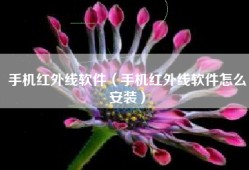 手机红外线软件（手机红外线软件怎么安装）