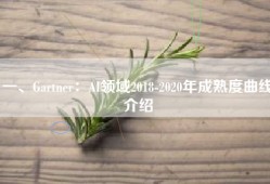 一、Gartner：AI领域2018-2020年成熟度曲线介绍