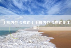 手机内存卡格式（手机内存卡格式化工具）
