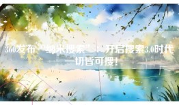 360发布“纳米搜索”：开启搜索3.0时代 一切皆可搜！