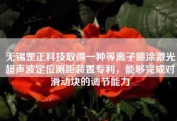 无锡罡正科技取得一种等离子喷涂激光超声波定位测距装置专利，能够完成对滑动块的调节能力