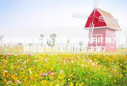 如何理解深指在股票市场中的作用？这种指数如何影响投资决策？