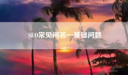 SEO常见问答—基础问题