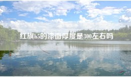 红旗h5的漆面厚度是300左右吗