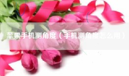 苹果手机测角度（手机测角度怎么用）