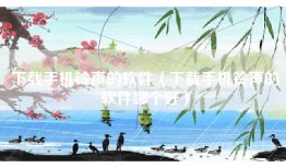 下载手机铃声的软件（下载手机铃声的软件哪个好）