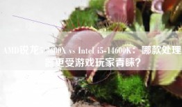 AMD锐龙5 9600X vs Intel i5-14600K：哪款处理器更受游戏玩家青睐？