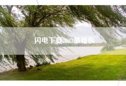 闪电下载2023最新版