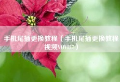 手机尾插更换教程（手机尾插更换教程视频VOVI27）