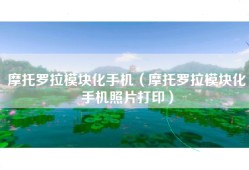 摩托罗拉模块化手机（摩托罗拉模块化手机照片打印）