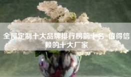 全屋定制十大品牌排行榜前十名_值得信赖的十大厂家