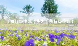 手机超级终端（华为手机超级终端）