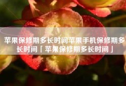 苹果保修期多长时间苹果手机保修期多长时间「苹果保修期多长时间」