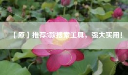【原】推荐5款搜索工具，强大实用！
