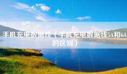 手机充电数据线（手机充电数据线5A和6A的区别）