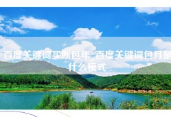 百度关键词买断包年_百度关键词包月是什么模式