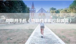 物联网手机（物联网手机控制温度）
