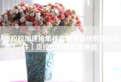 货拉拉加速抢单神器抢单最快的手机软件「货拉拉加速抢单神器」