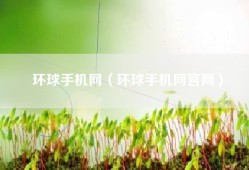 环球手机网（环球手机网官网）