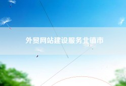 外贸网站建设服务北镇市