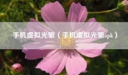 手机虚拟光驱（手机虚拟光驱apk）