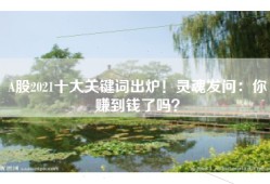 A股2021十大关键词出炉！灵魂发问：你赚到钱了吗？