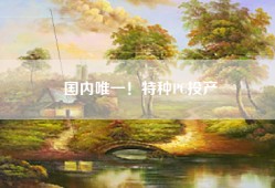 国内唯一！特种PC投产