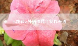 dy跳转vx外链卡片丨制作开通