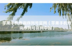 苹果手机查询序列号官网（苹果手机查询序列号官网中国）