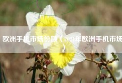 欧洲手机市场份额（2021年欧洲手机市场）