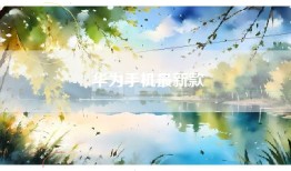 华为手机最新款