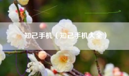 知己手机（知己手机大全）