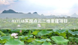MATLAB实现点云三维重建项目