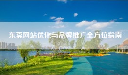 东莞网站优化与品牌推广全方位指南