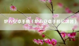 炉石安卓手机（炉石安卓手机记牌器）