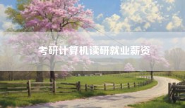 考研计算机读研就业薪资