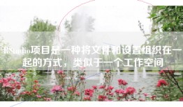 RStudio项目是一种将文件和设置组织在一起的方式，类似于一个工作空间